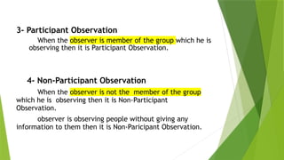 Comprehensive Overview of Data Collection Methods in Research | PPTX