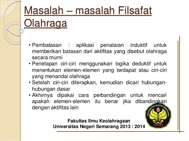 Hubungan Filsafat Dengan Pendidikan Jasmani