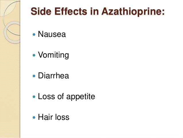 Imuran Side Effects Crohn'S Disease