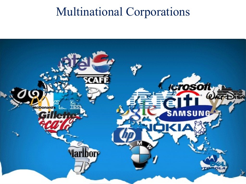 Multinational corporations MNCs