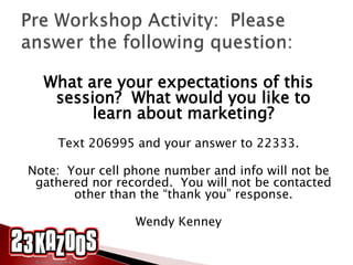 Activity:  Text the Answer the Question Below<br />Don’t forget: You can copy-paste this slide into other presentations, a...