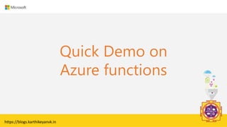 Azure Durable Functions | PPT