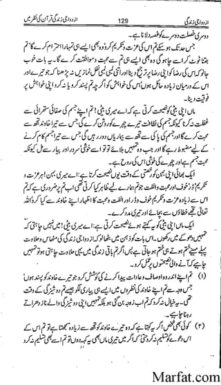 Azdwajee zindgee kay aadaab اسلامی نکاح،شادی بیاہ (2)