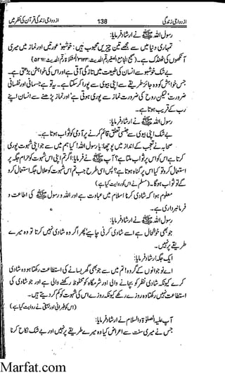 Azdwajee zindgee kay aadaab اسلامی نکاح،شادی بیاہ (2)