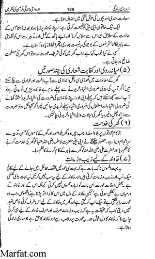 Azdwajee zindgee kay aadaab اسلامی نکاح،شادی بیاہ (2)