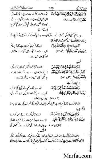 Azdwajee zindgee kay aadaab اسلامی نکاح،شادی بیاہ (2)