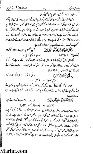 Azdwajee zindgee kay aadaab اسلامی نکاح،شادی بیاہ (2)