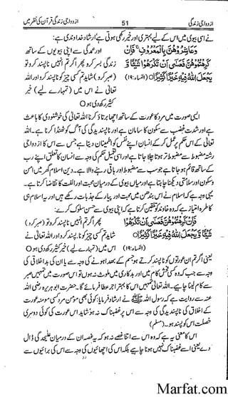 Azdwajee zindgee kay aadaab اسلامی نکاح،شادی بیاہ (2)