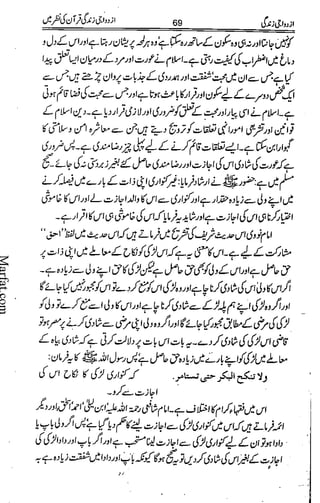 Azdwajee zindgee kay aadaab اسلامی نکاح،شادی بیاہ (2)