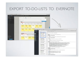 EXPORT TO-DO-LISTS TO EVERNOTE

 