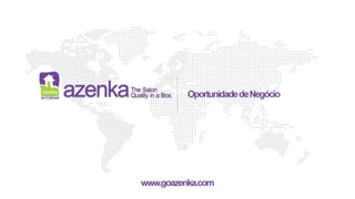 Azenka cosmetics   apresentação 2.0 ATUALIZADA