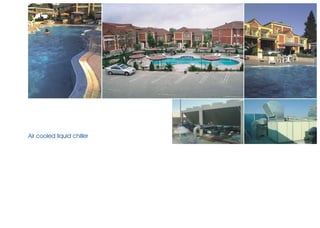 Air cooled liquid chiller
 