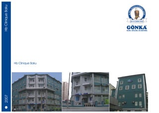 Hb Clinique Baku




                   Hb Clinique Baku
 2007




  16/17
 