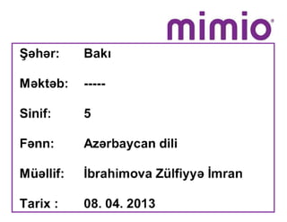 Azerb dili 5_ibrahimova zulfiyya imran