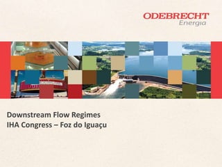 Downstream Flow RegimesIHA Congress – Foz do Iguaçu 