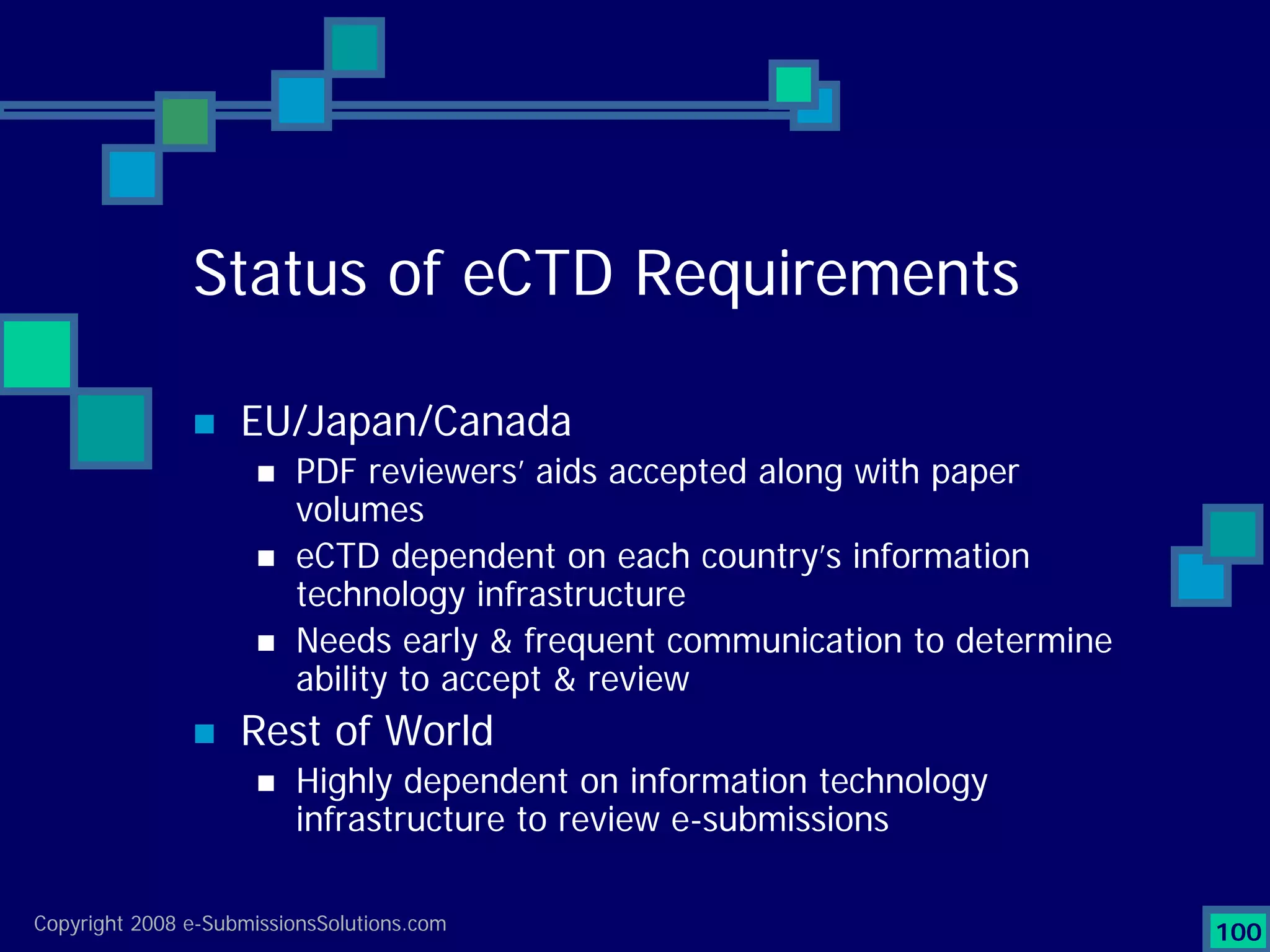 Preparing Compliant eCTD Submissions