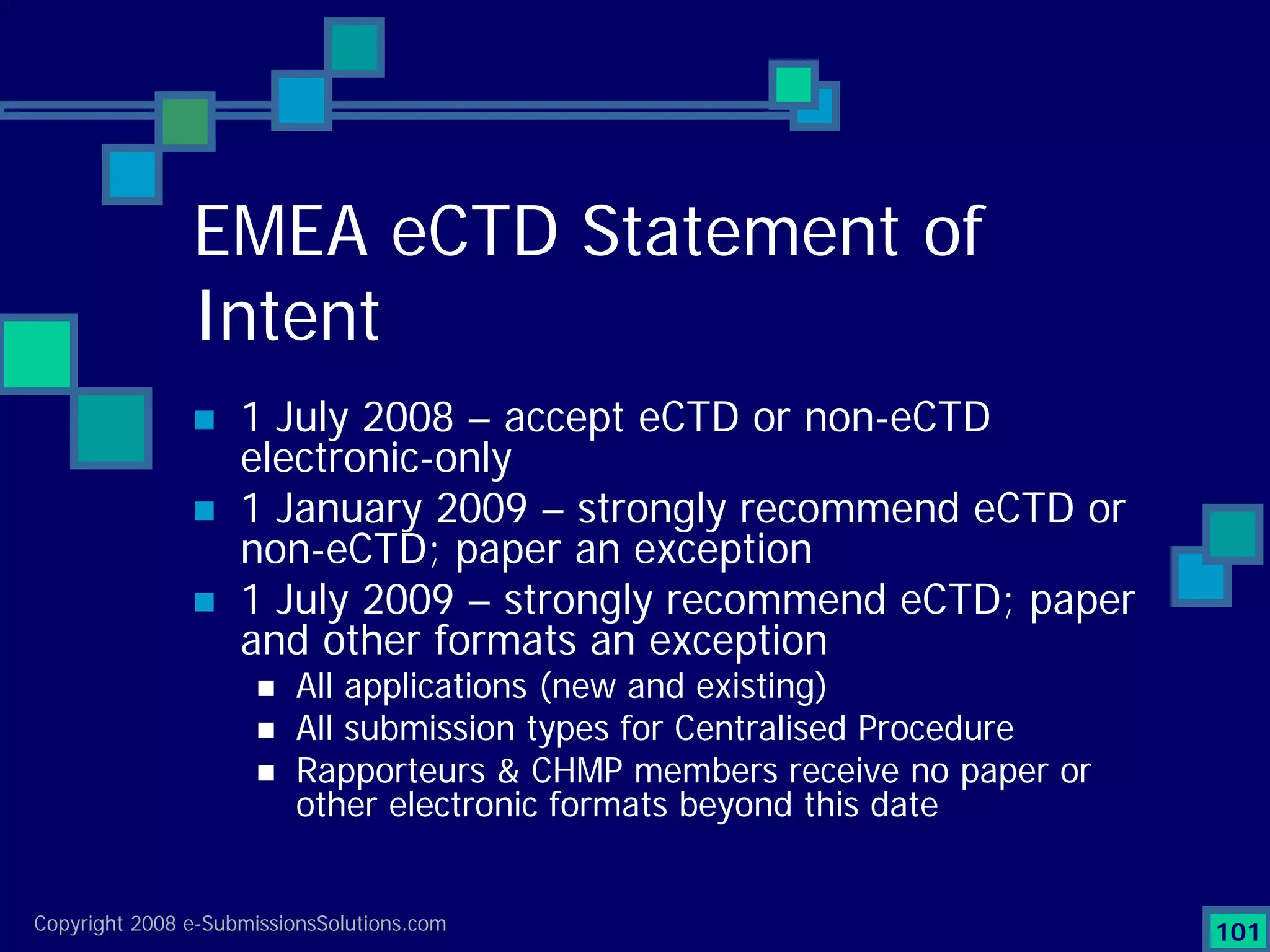 Preparing Compliant eCTD Submissions