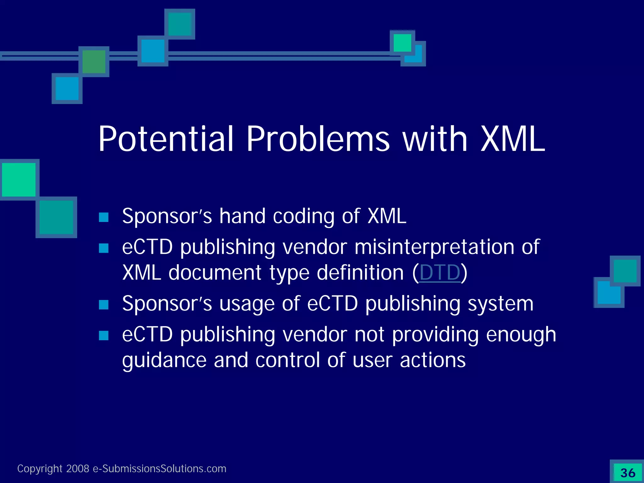 Preparing Compliant eCTD Submissions