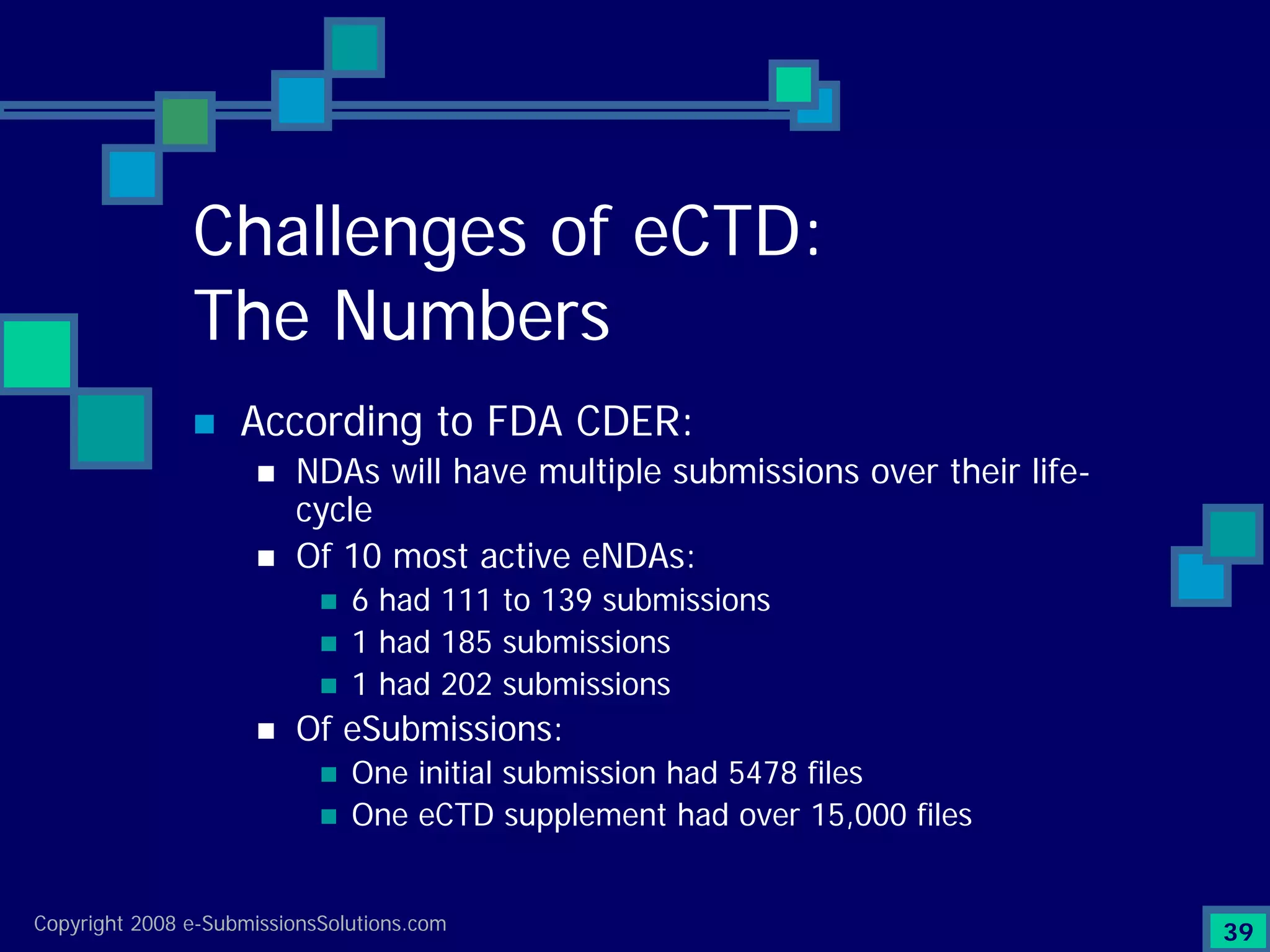 Preparing Compliant eCTD Submissions