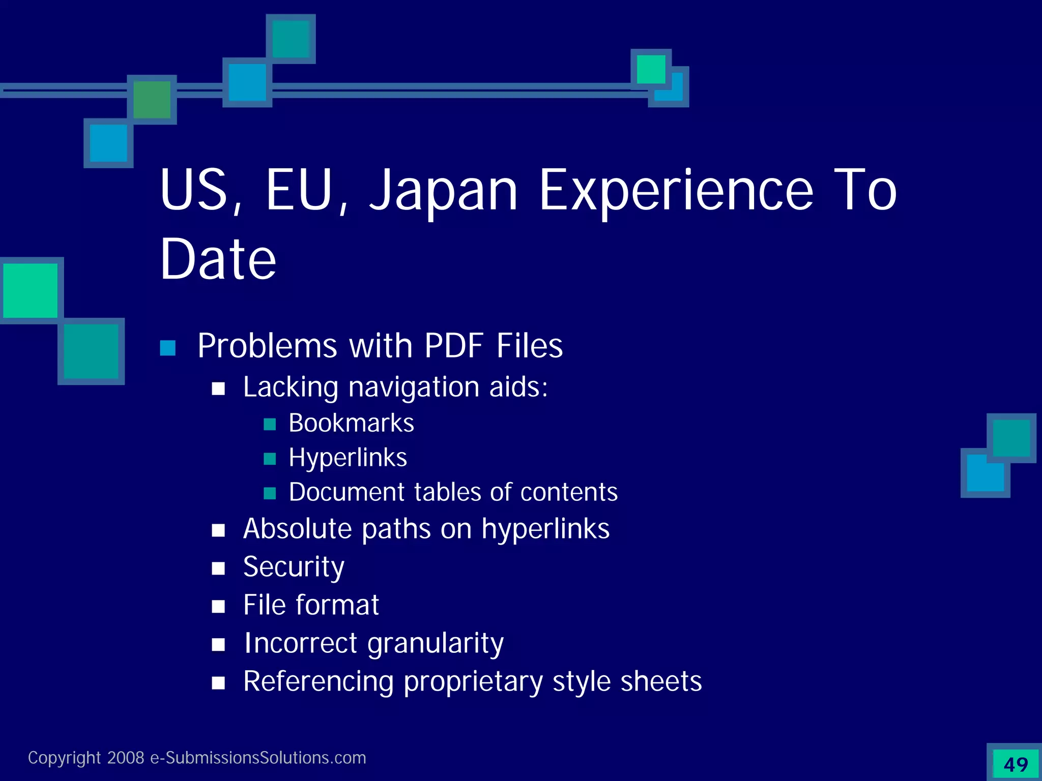 Preparing Compliant eCTD Submissions