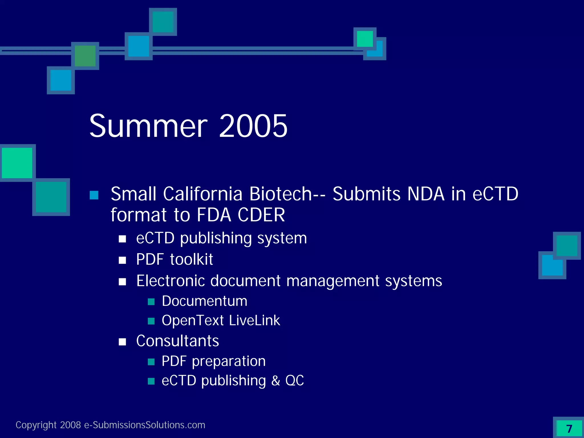 Preparing Compliant eCTD Submissions