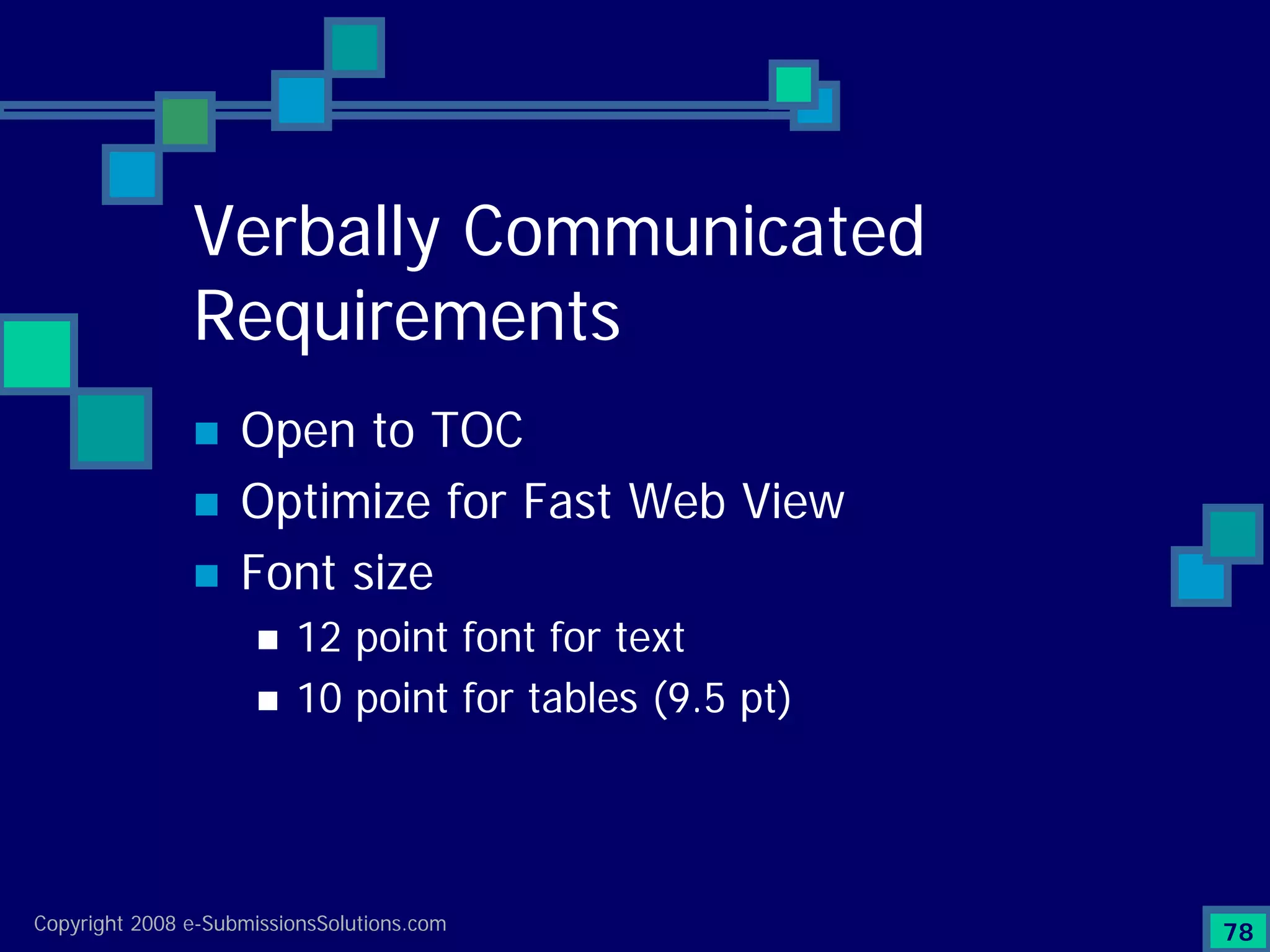 Preparing Compliant eCTD Submissions