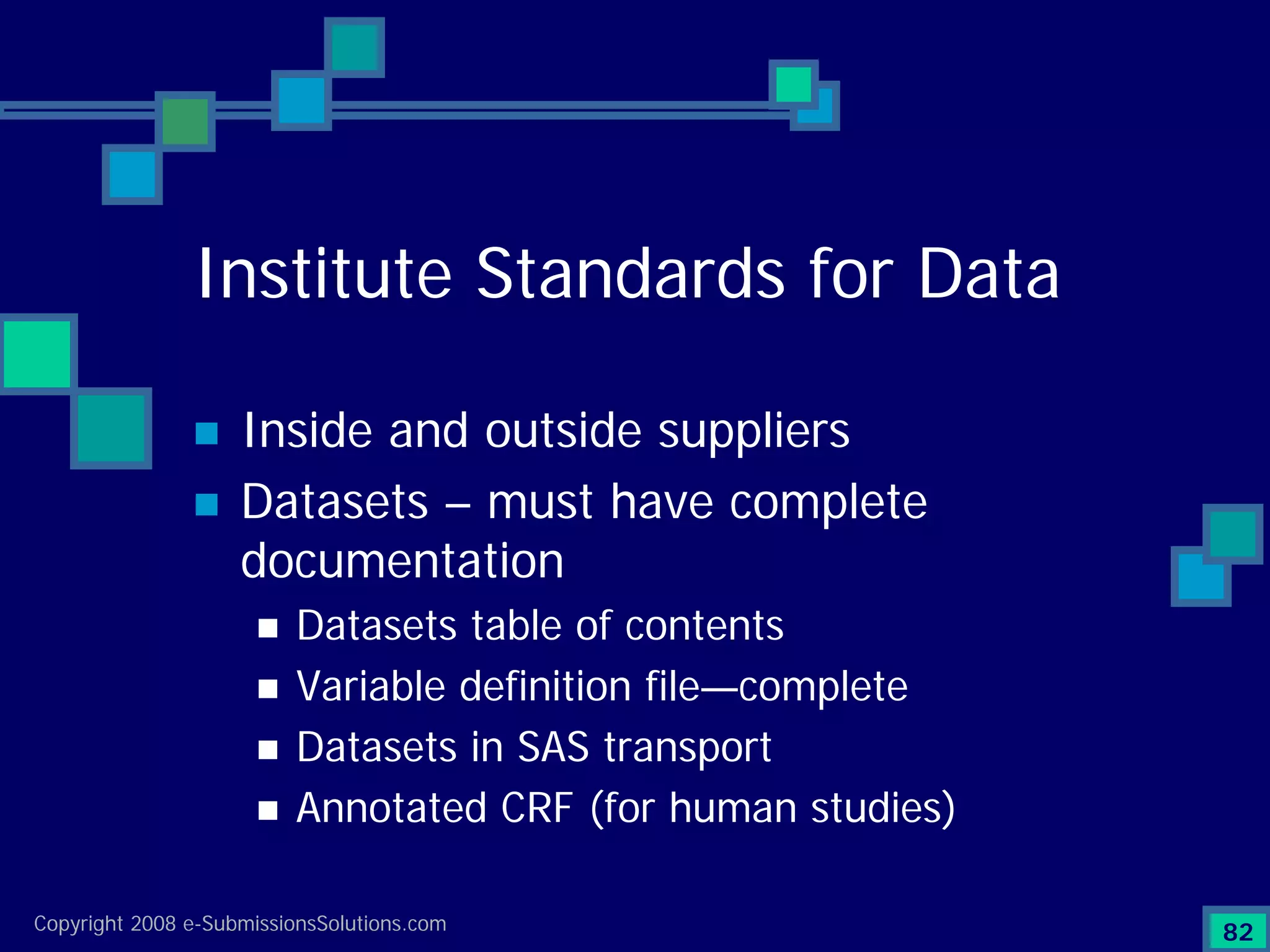 Preparing Compliant eCTD Submissions