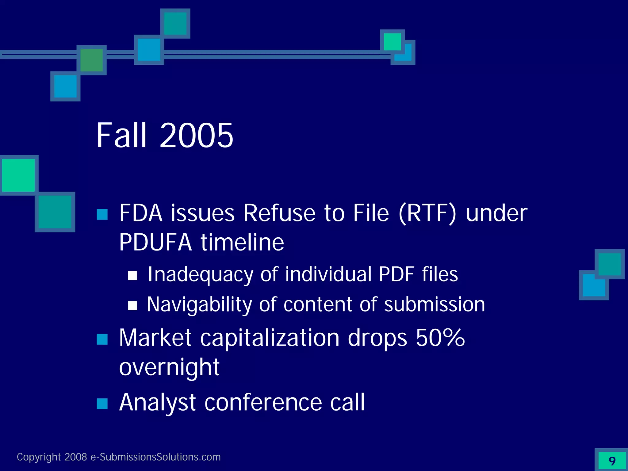 Preparing Compliant eCTD Submissions