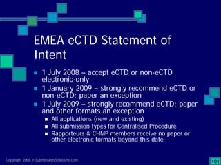 Preparing Compliant eCTD Submissions