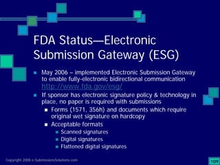 Preparing Compliant eCTD Submissions