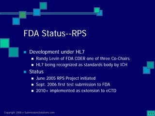 Preparing Compliant eCTD Submissions