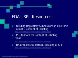 Preparing Compliant eCTD Submissions