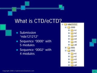 Preparing Compliant eCTD Submissions