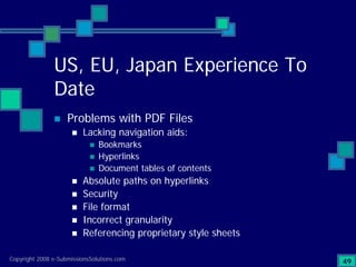 Preparing Compliant eCTD Submissions