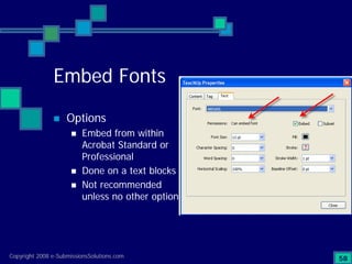 Preparing Compliant eCTD Submissions