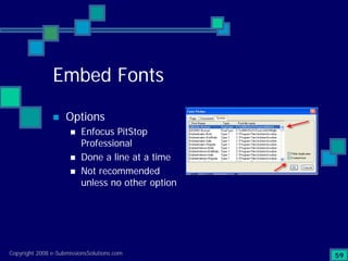 Preparing Compliant eCTD Submissions
