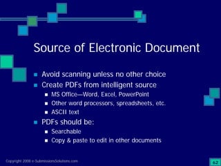 Preparing Compliant eCTD Submissions