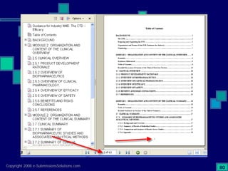 Preparing Compliant eCTD Submissions