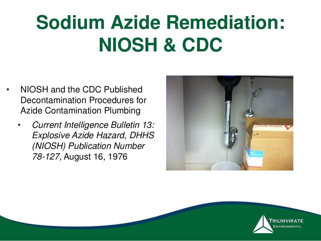 The (Hidden) Dangers of Sodium Azide