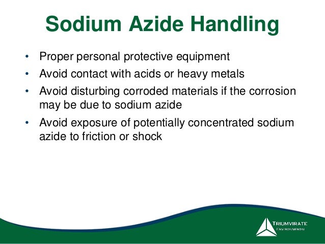 The Hidden Dangers Of Sodium Azide