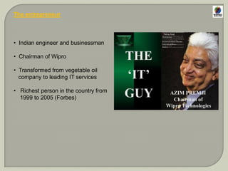 The entrepreneur  Indian engineer and businessman