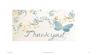 3/15/2023 PRESENTATION TITLE 12
 