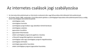 az internetadó hatása a hagyományos... Az internetes csalások gyakorlatiasan | PPTX