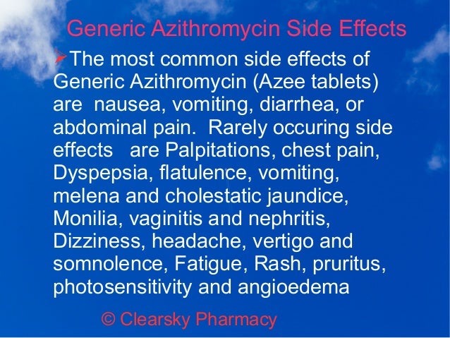 Generic Azithromycin Azee Tablets