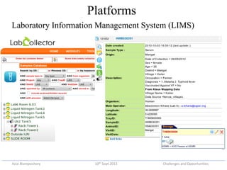 Azizi biorepository: Challenges and opportunities