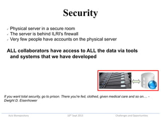 Azizi biorepository: Challenges and opportunities