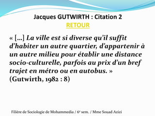 Azizi Questions De Methodologie En Anthropologie Urbaine