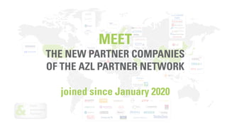 AZL – Excellence in Lightweight Production | 0
MEET
THE NEW PARTNER COMPANIES
OF THE AZL PARTNER NETWORK
joined since January 2020
 