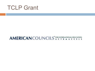 TCLP Grant
