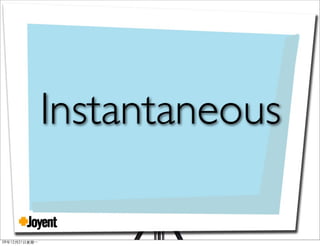 ❖
Instantaneous